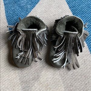 Starry Knight baby fringe leather moccs 4